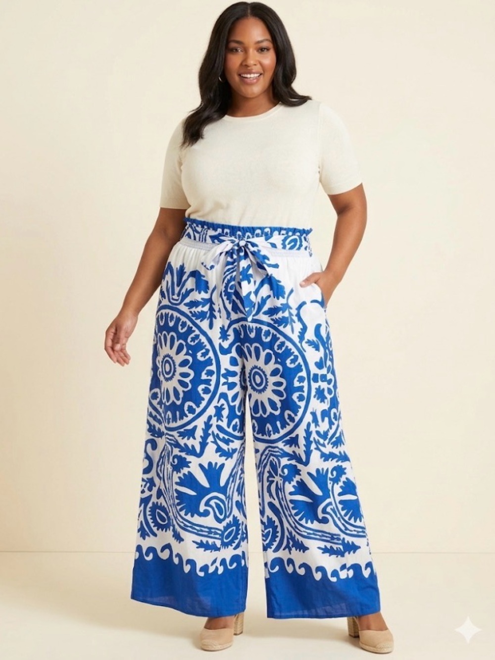 Ashley Stewart size 26/28 100% cotton pants